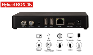 STB905 Android 9.0 Hybrid Set-Top Box DVB-T(2)/DVB-T/DVB-C 4K 2K HD-MI Output <strong>IPTV</strong> Gateway for Hotel CATV Headend - Product Image 3