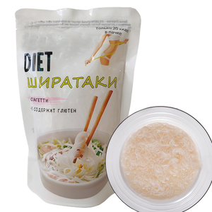 Noodles di Konjac Vegani a Zero Calorie e Basso Contenuto di Carboidrati, Pasta Istantanea Halal Pronta da Mangiare, a Basso Contenuto di Grassi, Confezione da 400g - Product Image 2