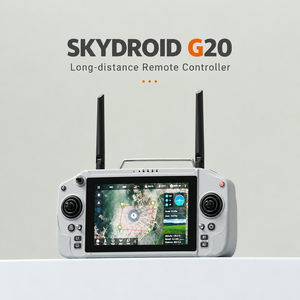 Control Remoto Skydroid G20 23dBm CE FCC 2.4G 5.8G Doble Banda con Pantalla de 7 Pulgadas y Transmisión de Imagen de 30KM - Product Image 1