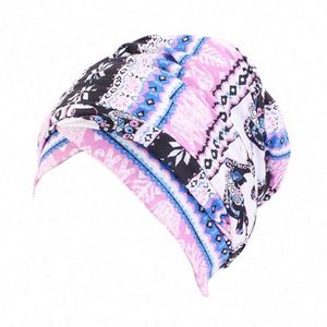 Wholesale Custom Logo African Style Long Tube Head <b>Wrap</b> Hats Nigerian Autumn Print Muslim Scarf Turban 3D Embroidery Common - Product Image 4