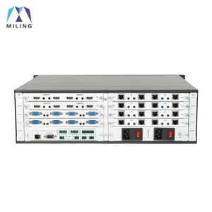 Matrice de commutation modulaire professionnelle 16x16 sans soudure, sortie de signal HDBT 4K60Hz pour les salles multimédias et les présentoirs d'exposition - Product Image 1