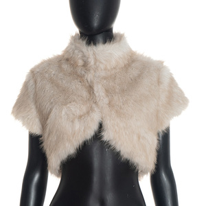 Viviblook D26TP335 Vêtements pour femmes Nouvelle mode sexy Col montant en fourrure Sexy Spicy Girl Crop Top pour femmes - Product Image 4