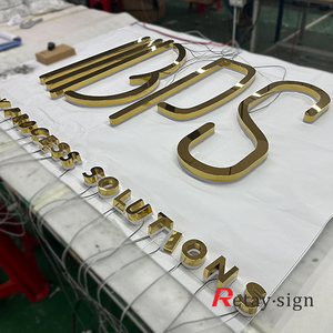 Triển lãm chữ signage đèn nền độ sáng hội trường Backlit quảng cáo cao THẬM CHÍ Dễ dàng cài đặt - Product Image 6