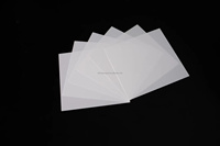 Plaques en céramique d'alumine circulaires et carrées usinées avec précision, pièces industrielles haute dureté pour soudage et découpe, 99,7 % Al2O3, 1700°C