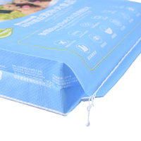 Sac en PP tissé imprimé sur mesure pour aliments pour animaux de compagnie, sac d'emballage écologique pour aliments pour animaux, conception gratuite