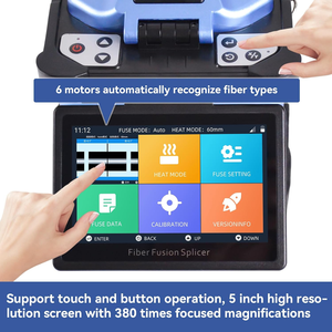 Vaeyi FA-66S 6 động cơ Core để Core alignment <span class=keywords><strong>Fusion</strong></span> splicer nối máy FTTx/FTTH Độ chính xác cao tự động đa ngôn ngữ - Product Image 4