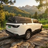 Accessoires pour pick-up 4x4, Hardtop en aluminium pour Toyota Tacoma 5ft 6ft, Smart Truck CapTopper Camper 2024 Hilux RAM
