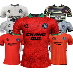 Camiseta de fútbol de excelente calidad 100% poliéster ropa de fútbol Retro camiseta de fútbol cómoda y transpirable - Product Image 1