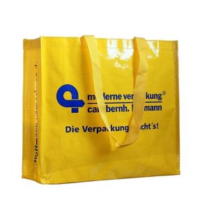 Sac de courses promotionnel écologique en non-tissé, réutilisable et léger, avec impression de logo personnalisé pour le commerce de détail et les événements - Product Image 3