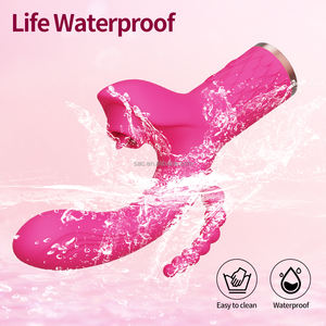 เซ็กซ์ทอยสำหรับผู้หญิงลูกปัด3 in 1ที่มีคุณภาพสูงที่สอดช่องคลอดเครื่องสั่นสำหรับผู้หญิง - Product Image 3