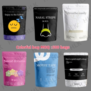 Bandelettes nasales transparentes extra-fortes pour le soulagement de la congestion, une meilleure respiration, le sommeil et l'anti-ronflement, idéales pour le sport - Product Image 5