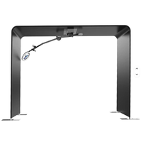 Kit complet de photomaton 360° avec structure rotative supérieure et dispositif de support à distance, idéal pour les fêtes, les mariages et tous les événements