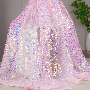 Экологичная сетчатая ткань 6 мм с металлическими блестками и вышивкой для свадебных платьев, женская одежда, Декор - Product Image 6