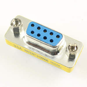 D-SUB DB9อะแดปเตอร์แปลงเพศขนาดเล็ก9ขาสำหรับผู้หญิงถึง9ขา - Product Image 2