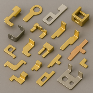 ผู้ผลิตชิ้นส่วนตัดแผ่นทองเหลืองตามสั่งสำหรับงานอุตสาหกรรมและความต้องการส่วนประกอบทางกล - Product Image 1