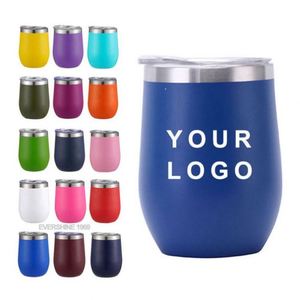 Gobelets à café portables personnalisés de haute qualité avec logo, 12 oz, avec couvercle et paille, vente en gros - Product Image 2