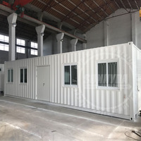 L'usine fabrique des bureaux de conteneurs préfabriqués de luxe de haute qualité