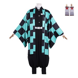 Conjunto de Ropa Interior Masculina de Alta Gama de Demon Slayer, Anime, para <span class=keywords><strong>Cosplay</strong></span> de Tanjirou Kamado y <span class=keywords><strong>Nezuko</strong></span>, Edición Completa - Product Image 2