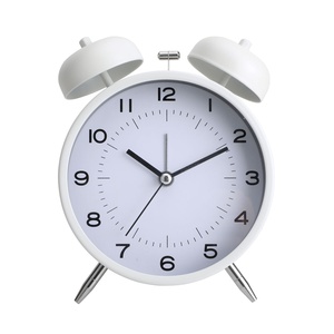 <span class=keywords><strong>Sveglia</strong></span> da Tavolo Creativa per Bambini con Suono Forte, Design Circolare Moderno, Movimento Elettronico, Funzione Luminova e Snooze - Product Image 4