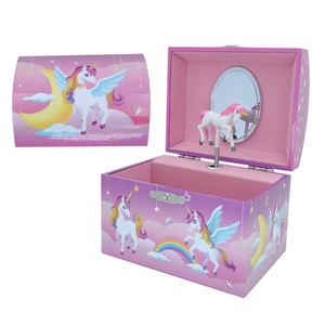 Elegante Caja Musical <span class=keywords><strong>de</strong></span> Joyería con Diseño <span class=keywords><strong>de</strong></span> Unicornio <span class=keywords><strong>de</strong></span> Jakos Factory - Regalo Perfecto para <span class=keywords><strong>Cumpleaños</strong></span>, Navidad y Festividades para Niñas - Product Image 1
