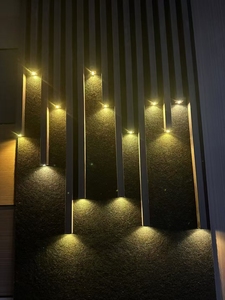 Tấm ốp tường PVC <span class=keywords><strong>3D</strong></span> WPC nhập khẩu trực tiếp từ nhà máy Moldova, thiết kế hiện đại cho phòng tập thể dục, trang trí nội thất, chống thấm, chiếu sáng trực tiếp - Product Image 5