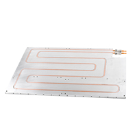 Refroidisseur d'eau en aluminium haute puissance personnalisé plaque de refroidissement liquide brasé nouveau dissipateur de chaleur pour les applications de réfrigération