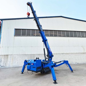 <span class=keywords><strong>3</strong></span> טון 5 טון 8 טון עכביש מנוף טלסקופי בום מיני זחילה מנוף - Product Image 6