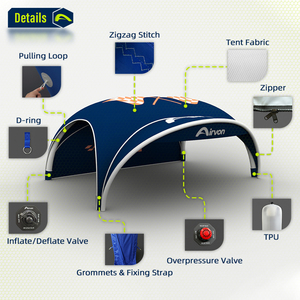 Tenda Gonfiabile Resistente al Vento Airvon Long X per Eventi di Servizio Pubblico e Interventi Governativi - Product Image 6