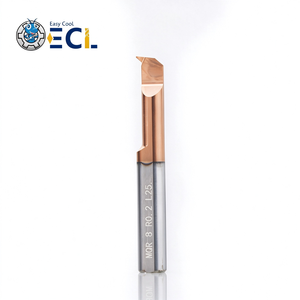 Barra de microperforación Easy Cool MQR 8 R0.2 L25 de carburo de tungsteno para torneado de orificios internos - Product Image 1