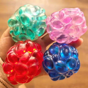 Juguete Antiestrés de Piedras de Rubí, Esmeralda y Zafiro, Bolas Sonoras Portátiles para Apretar, Juguete Sensorial - Product Image 2