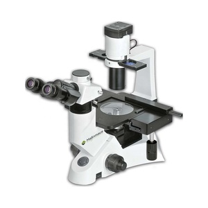 Microscopio Biológico Invertido de Fluorescencia Trinocular con Cabezal Inclinado de <span class=keywords><strong>30</strong></span>° de Malinmaus Biomedical Laboratory, Óptica Infinita - Product Image 1
