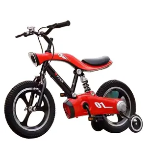 2024工厂销售流行儿童自行车12/14/16英寸儿童自行车镁合金车架儿童自行车