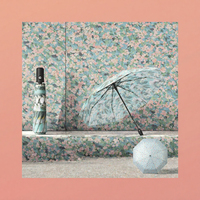 Parapluie pliant 3 volets entièrement automatique 190T moderne avec impression de logo personnalisé, portable, imperméable, pour adultes, parapluie droit professionnel