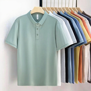 Camisetas de Algodón Tejido para Hombre, Personalizadas, de Alta Calidad, Antiarrugas, Lisas, Bordadas, Estampadas, Tallas Grandes, Casuales, para Golf - Product Image 3