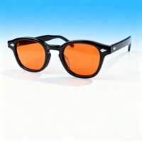 Lunettes de soleil unisexes rectangle rétro de luxe en Italie nouvelle petite monture avec lentilles UV400 en acétate