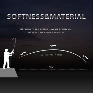 Leurre souple en silicone Curly Kicker Tail, emballage personnalisé, stock, inventaire d'usine, appâts de pêche souples en PVC CTF60 - Product Image 6