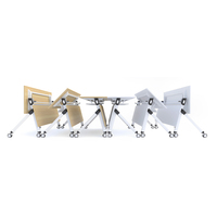 Mobilier de bureau moderne convertible & extensible Combinaison libre Tables de formation modulaires Bureau pliable