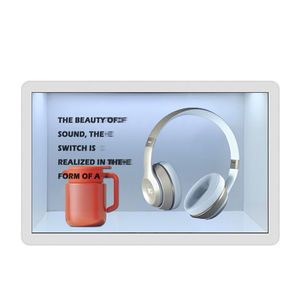 Vitrina Publicitaria con Pantalla Táctil <span class=keywords><strong>de</strong></span> Proyección en Tiempo Real <span class=keywords><strong>de</strong></span> Tamaño Humano, Vitrina LCD Transparente, Caja <span class=keywords><strong>de</strong></span> Hologramas 3D Interactiva - Product Image 5