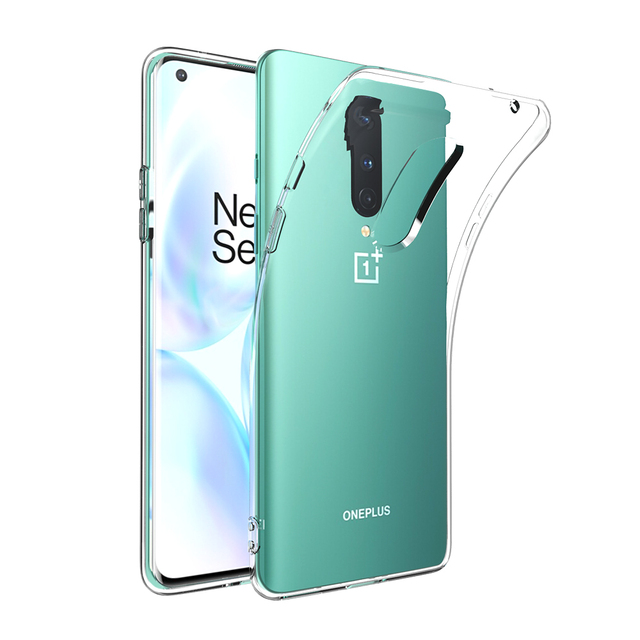 IVANHOE 2.0MM for OnePlus 6 6T 5 5T One Plus Clear TPU Cases for OnePlus 8 8T 7 7T Nord N100 Transparent Cover Silicone case