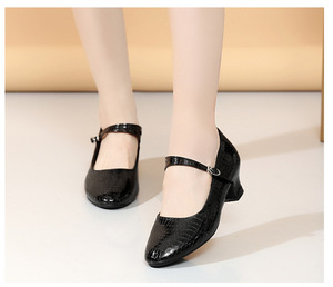 Women's Silver Modern Dance <strong>Shoes</strong> Ballroom <strong>Tap</strong> Featuring Ethnic Social Stone Pattern Xinjiang Square Dance <strong>Shoes</strong> Dance <strong>Shoes</strong> - Product Image 5