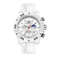 Montres à quartz pour hommes ONOLA 6850, nouvelle arrivée, mode, étanches, lumineuses, phase lunaire, chronographe, multifonctionnelles