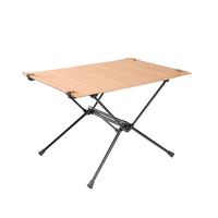 Table et chaises pliantes en alliage d'aluminium à double barre - Barbecue, camping, pique-nique, mobilier d'extérieur portable