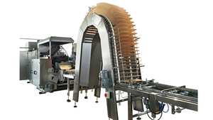 Máy Ép Tự Động Hệ Thống Đóng Gói Bánh Quy Wafer Đóng Gói Xếp Chồng Lên Nhau Dây Chuyền Máy Dính Wafer - Product Image 3