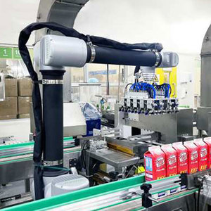 Empaquetador <span class=keywords><strong>de</strong></span> cajas <span class=keywords><strong>de</strong></span> robot colaborativo fácil <span class=keywords><strong>de</strong></span> usar con colgante Teach para industrias que usan - Product Image 4