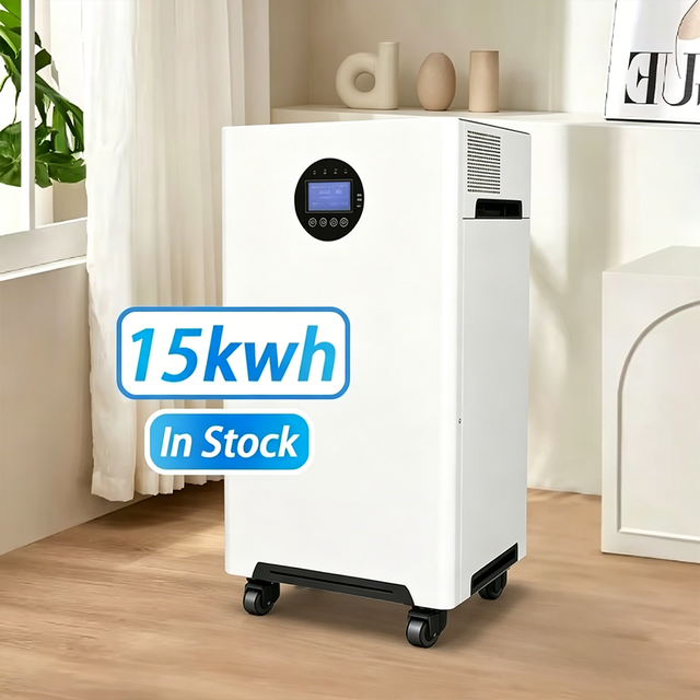 15kWh Home Battery Storage 51.2V Expandable to 45kWh IP65 Wall Mount Compatible with Most Hybrid Inverters