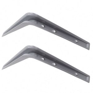 WEKIS Supports d'étagère pliants robustes en gros, épaissis, résistants à la rouille, triangulaires, pour applications de perçage et de charge lourde - Product Image 2