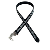 Ceinture tendance européenne et américaine, style gothique, boucle en alliage avec lettres, unisexe, punk urbain, polyvalente, mode
