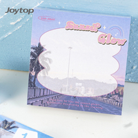 Joytop JT-000899 Notas Adhesivas Personalizadas al por Mayor Twilight Rush de 7.6*7.6cm con Caja Exhibidora, Notas Prácticas para la Oficina y la Escuela