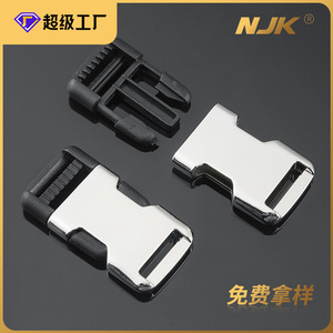 Metal Buckle Zinc Alloy 20mm <b>Sliding</b> Buckle For Belts Bag Accessories Durable Adjustable - Product Image 5