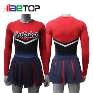 Manches longues Sideline Cheerleading Uniformes Étudiants collégiaux Cheerleading Uniformes pour les ventes - Product Image 2